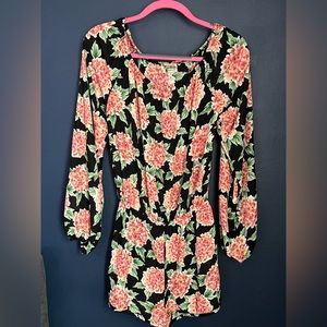 Show Me Your Mumu Floral Rane Romper in Flower Puff Girls Spring MEDIUM Revolve